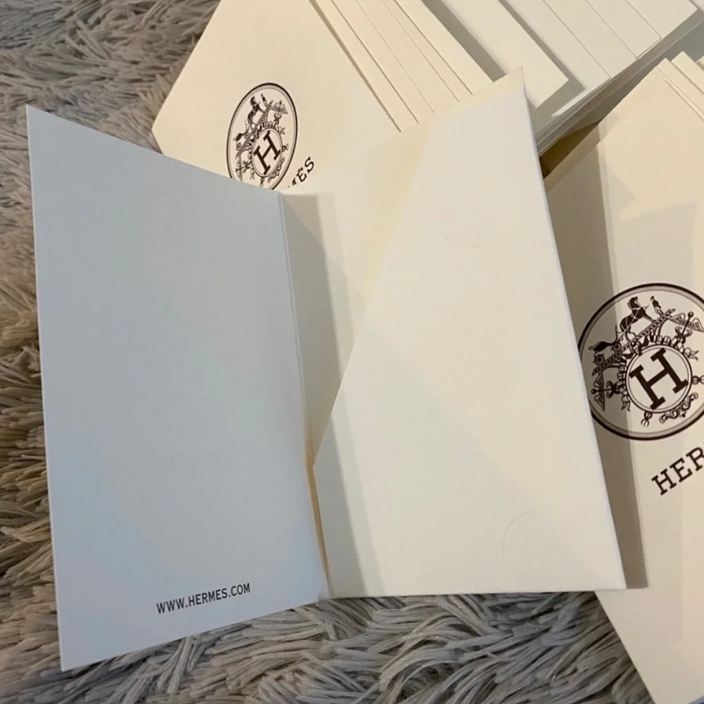 Hermes card holder/receipt holder